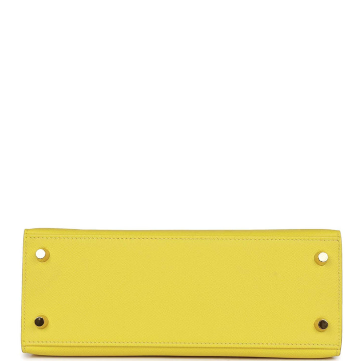 Top quality Hermes Kelly 25 Lime Epsom Gold Hardware