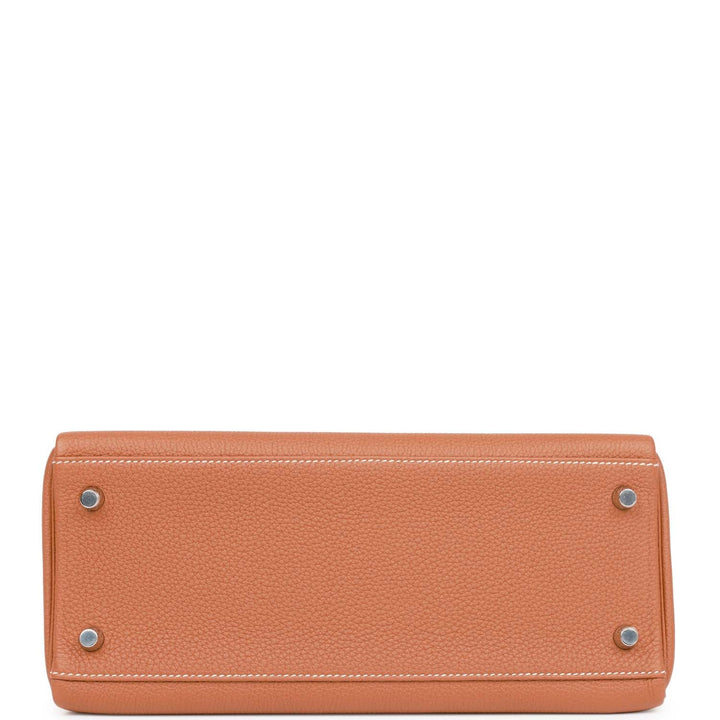 Hermes Kelly Sellier 28 Gold Togo Palladium Hardware
