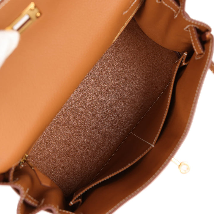 Top quality Hermes Kelly Retourne 28 Gold Togo Gold Hardware