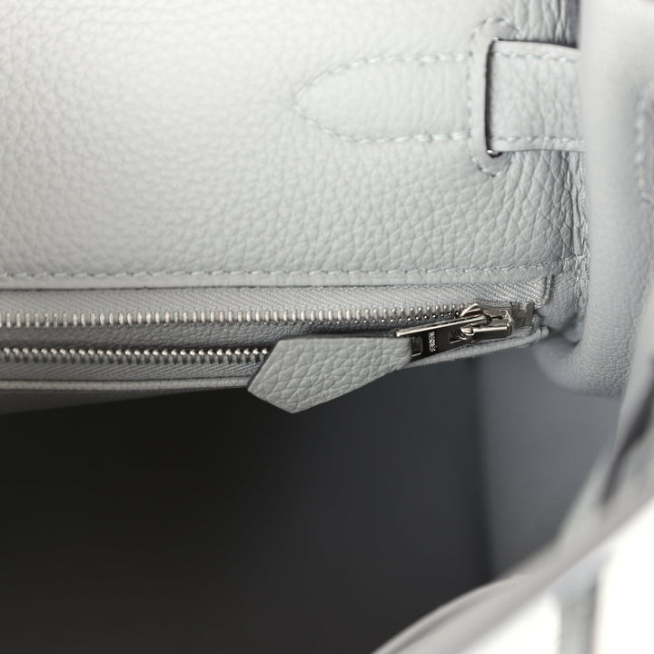 Hermes Kelly Retourne 28 Gris Mouette Togo Palladium Hardware
