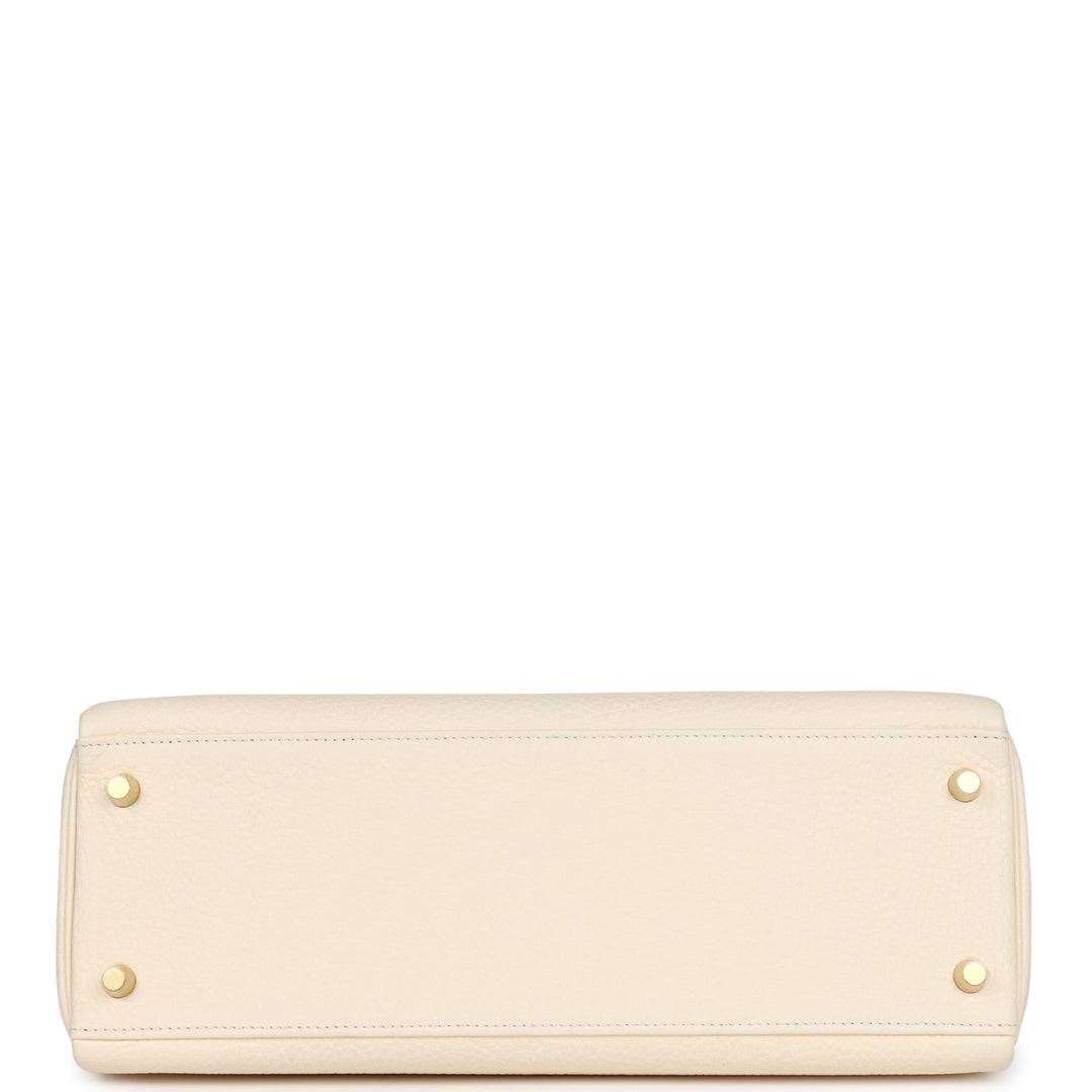 New Hermes Kelly Retourne 32 Nata Clemence Gold Hardware