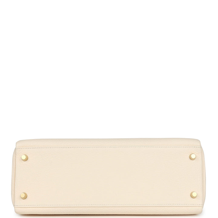 New Hermes Kelly Retourne 32 Nata Clemence Gold Hardware