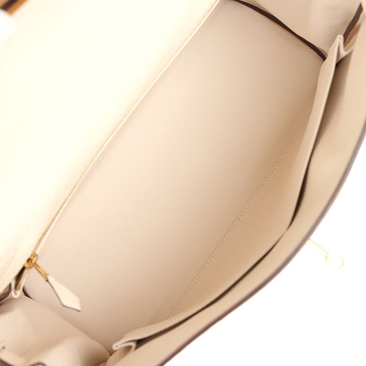 New Hermes Kelly Retourne 32 Nata Clemence Gold Hardware