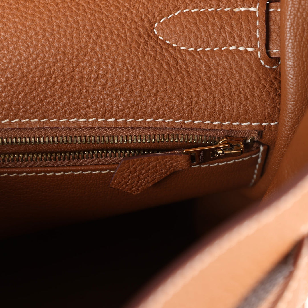 Hermes Kelly Retourne 35 Gold Togo Gold Hardware