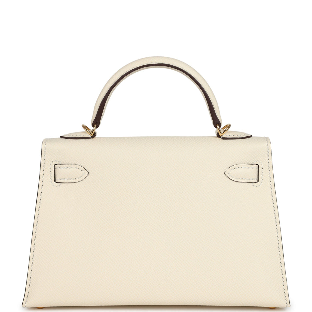 Hermes Kelly Sellier 20 Nata Epsom Gold Hardware