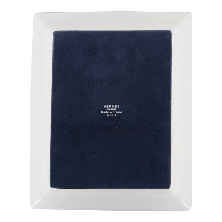 Top quality Hermes "Tatersale" Porcelain Change Tray