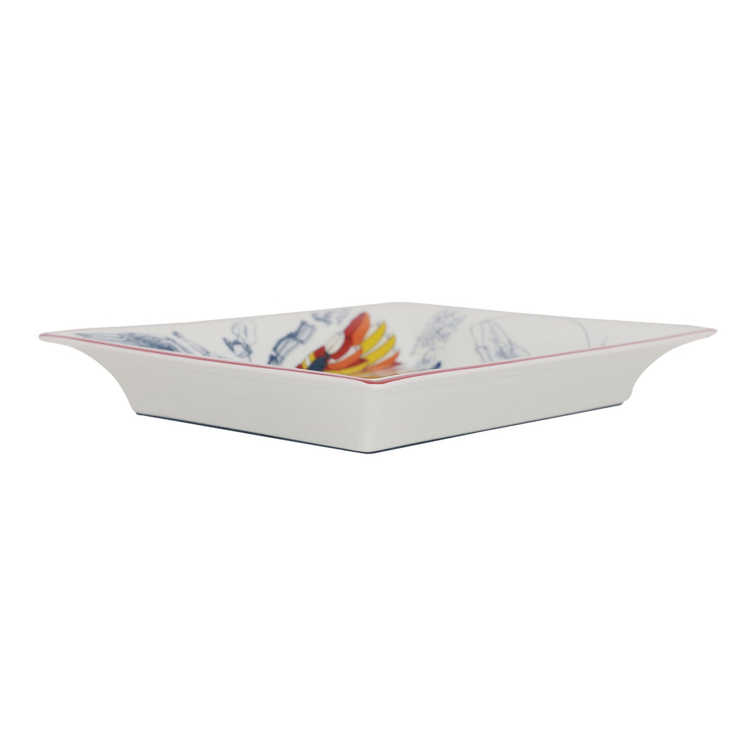 Top quality Hermes "Pegase" Porcelain Change Tray