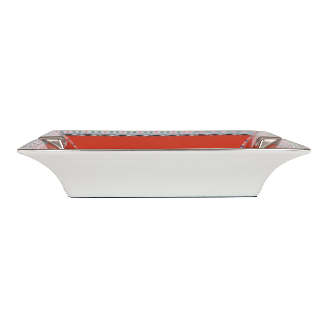 Top quality Hermes "Robe du Soir" Porcelain Ashtray