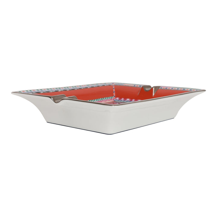 Top quality Hermes "Robe du Soir" Porcelain Ashtray