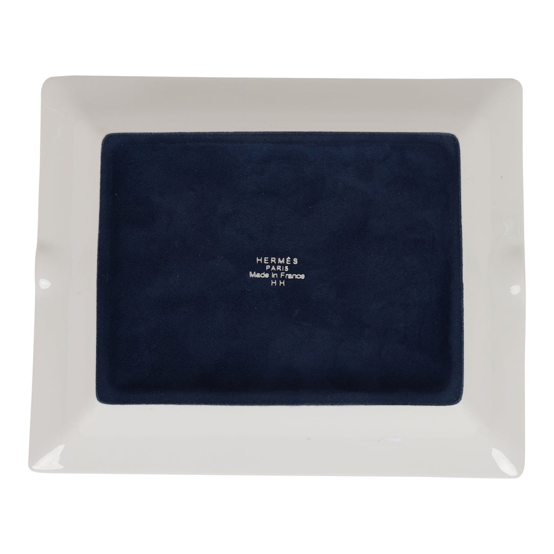 Top quality Hermes "Robe du Soir" Porcelain Ashtray