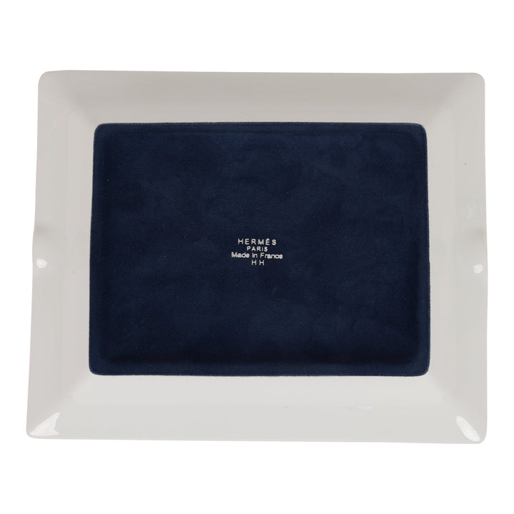 Top quality Hermes "Robe du Soir" Porcelain Ashtray