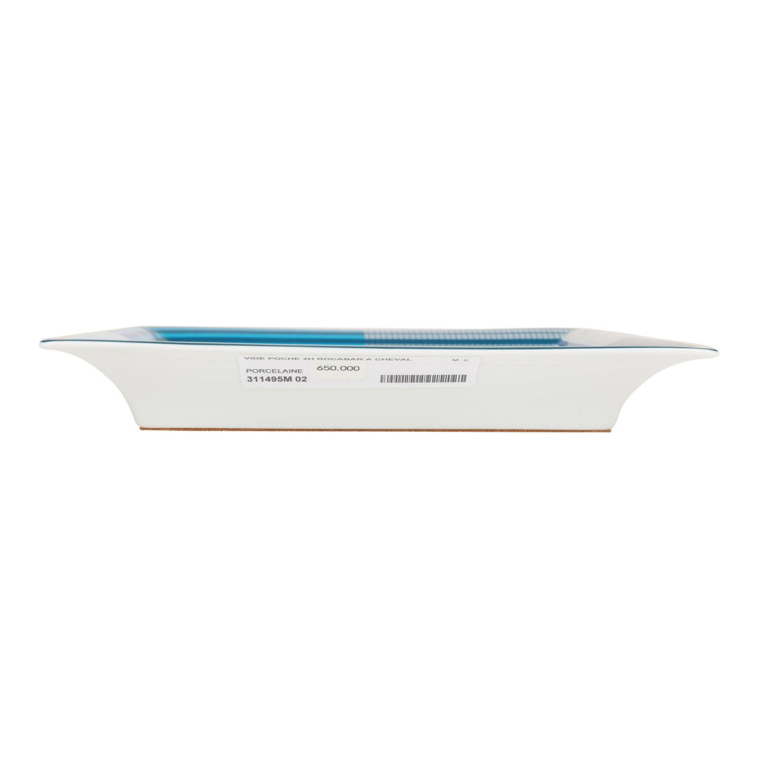 Top quality Hermes "Rocabar a Cheval" Porcelain Change Tray