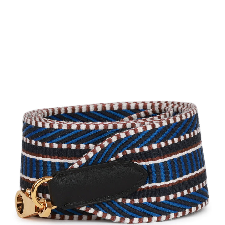 Top quality Hermes Multicolor and Black Swift Sangle Cavale (Strap) 85cm