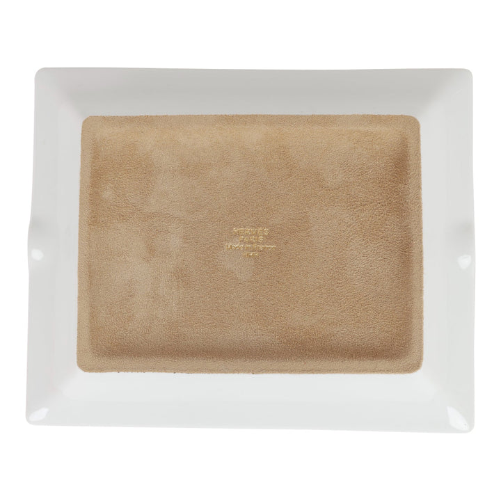 Top quality Hermes "Chasse en Inde" Porcelain Ashtray
