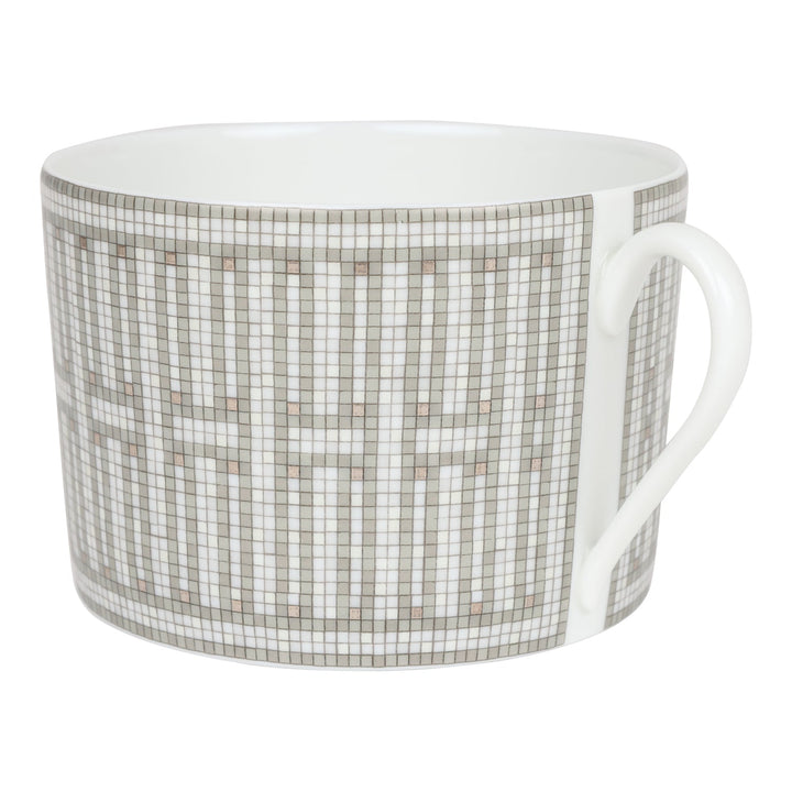 Top quality Hermes "Mosaique Au 24" Porcelain Breakfast Cup and Saucer Set