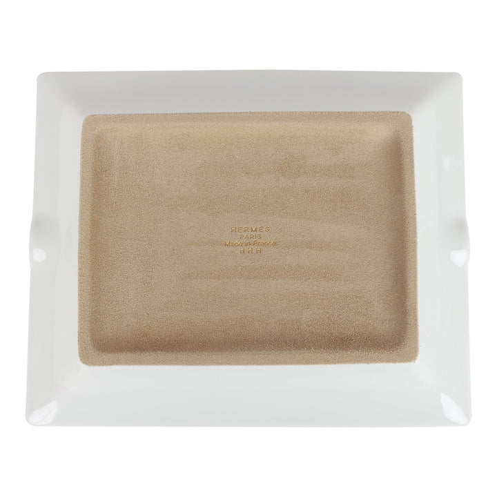 Top quality Hermes "Les Jardins d'Armenie" Porcelain Ashtray