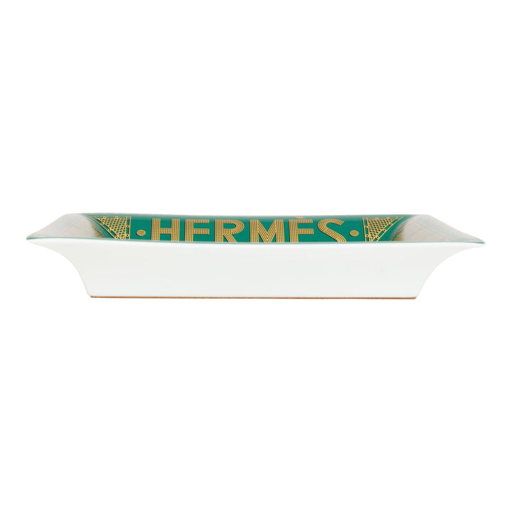 Top quality Hermes "Sellier" Porcelain Change Tray