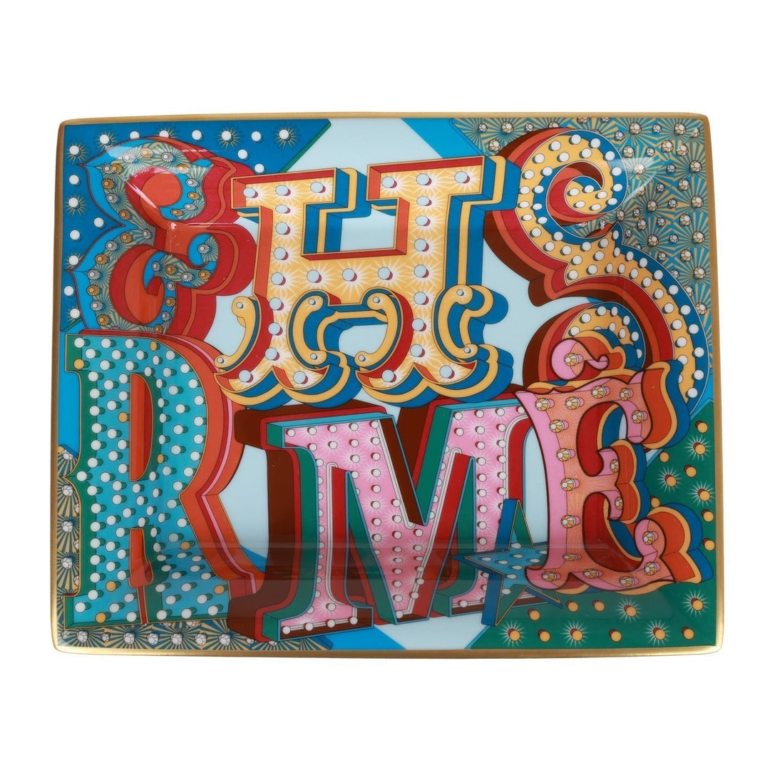 Hermes "H Electrique" Porcelain Change Tray