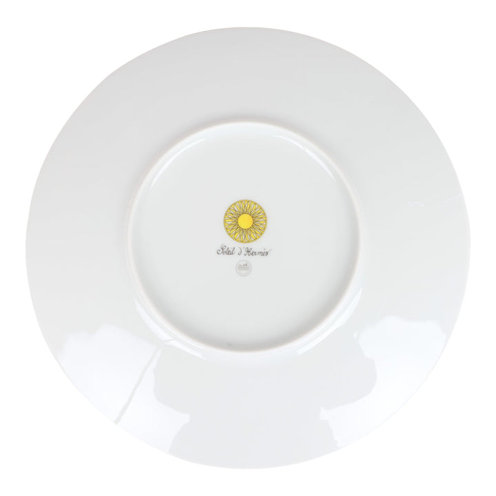 Top quality Hermes "Soleil D'Top quality Hermes" Porcelain Dinner Plate Set