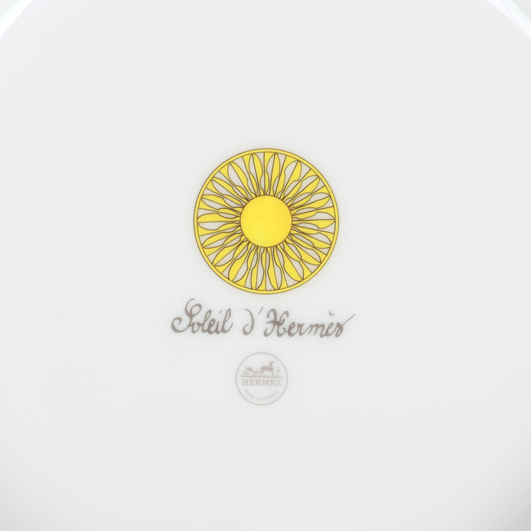 Top quality Hermes "Soleil D'Top quality Hermes" Porcelain Dinner Plate Set