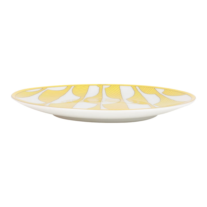 Top quality Hermes "Soleil D'Top quality Hermes" Porcelain Bread and Butter Plate Set