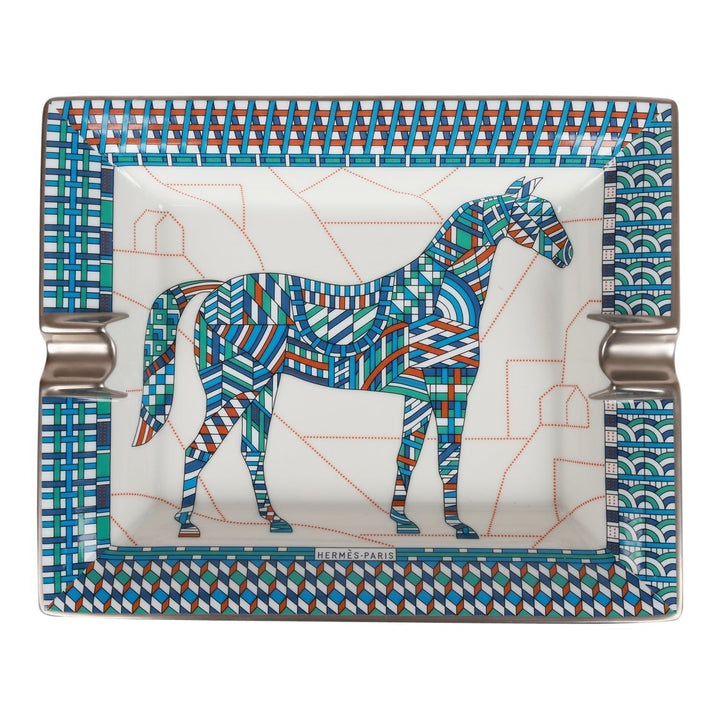 Top quality Hermes "Cendrier Cheval Deco" Porcelain Ashtray