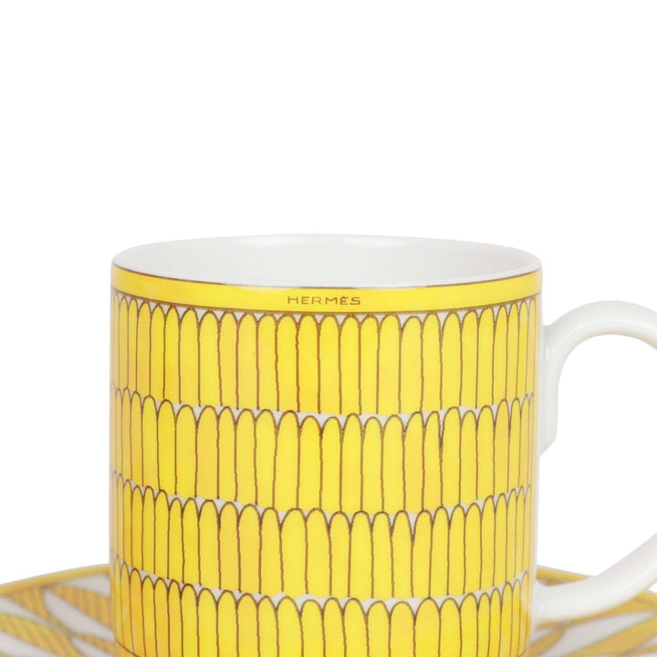 Top quality Hermes "Soleil D'Top quality Hermes" Coffee Cup and Saucer Set
