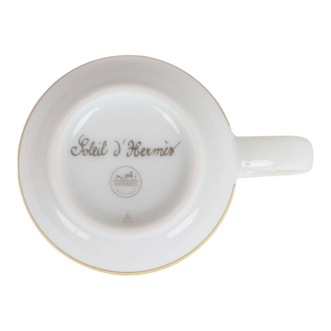 Top quality Hermes "Soleil D'Top quality Hermes" Coffee Cup and Saucer Set