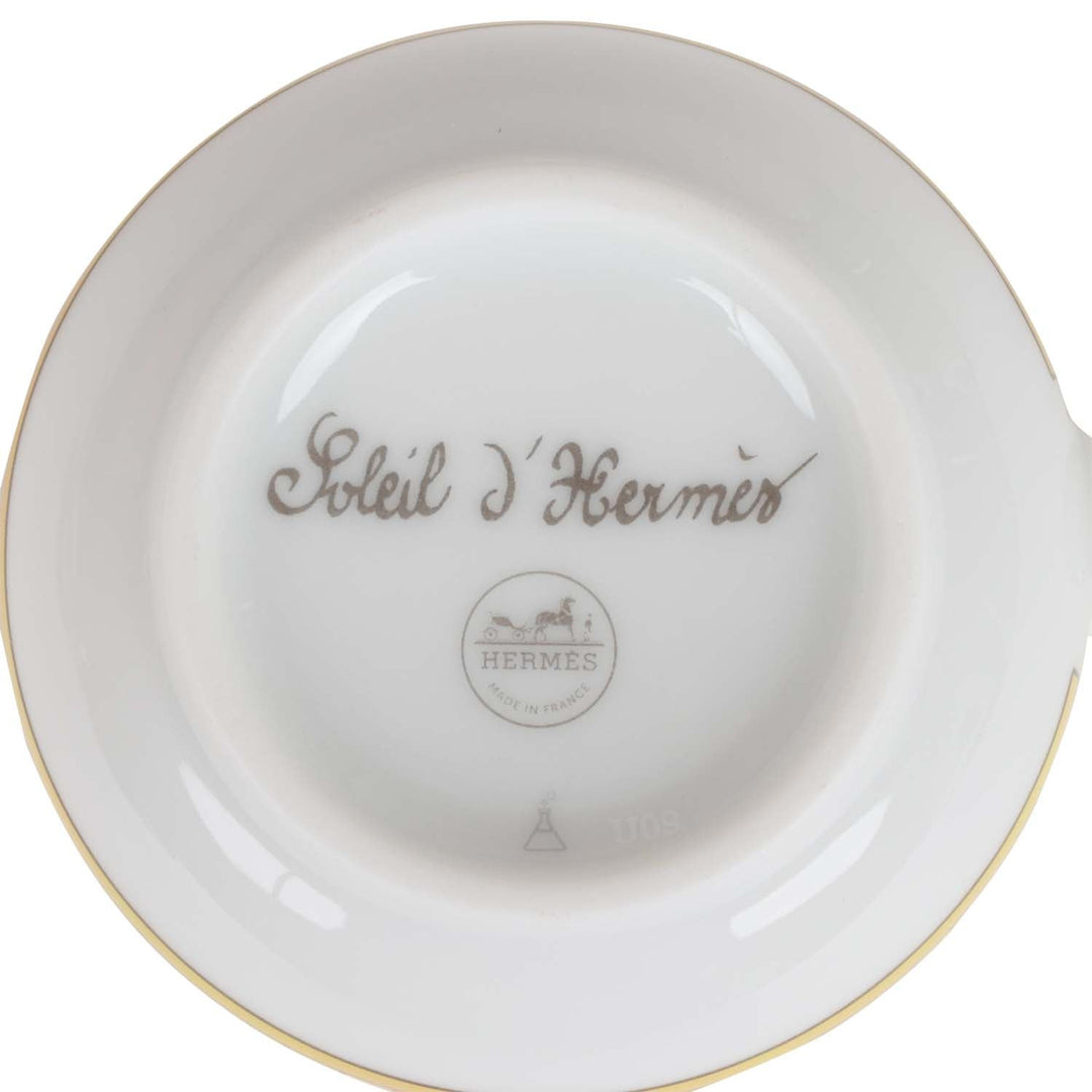 Top quality Hermes "Soleil D'Top quality Hermes" Coffee Cup and Saucer Set