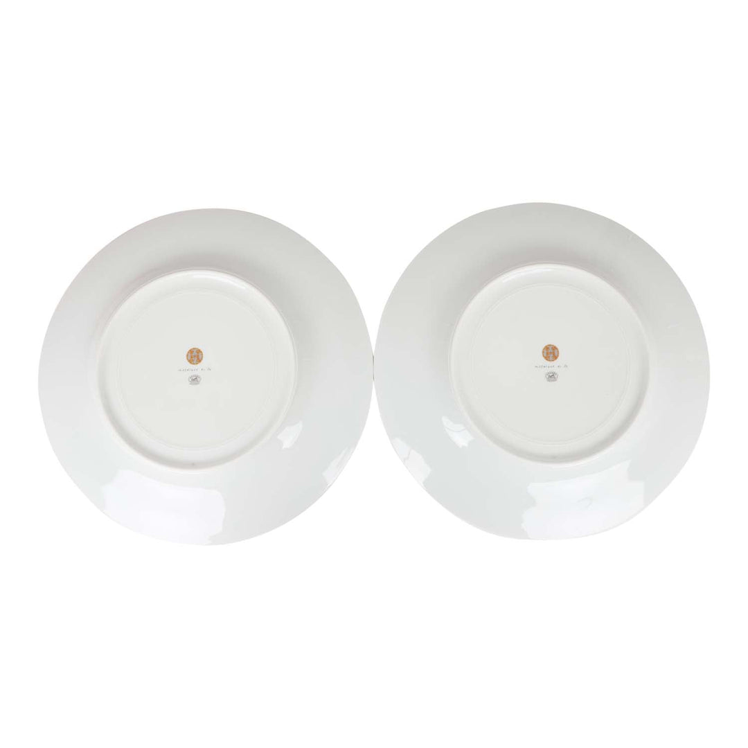 Top quality Hermes "Mosaique Au 24" Gold Presentation Plate Set
