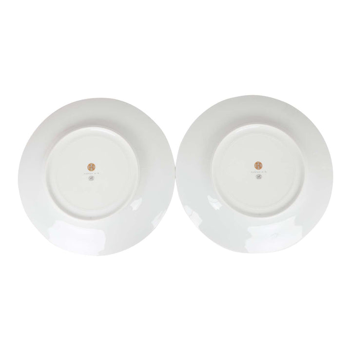 Top quality Hermes "Mosaique Au 24" Gold Presentation Plate Set