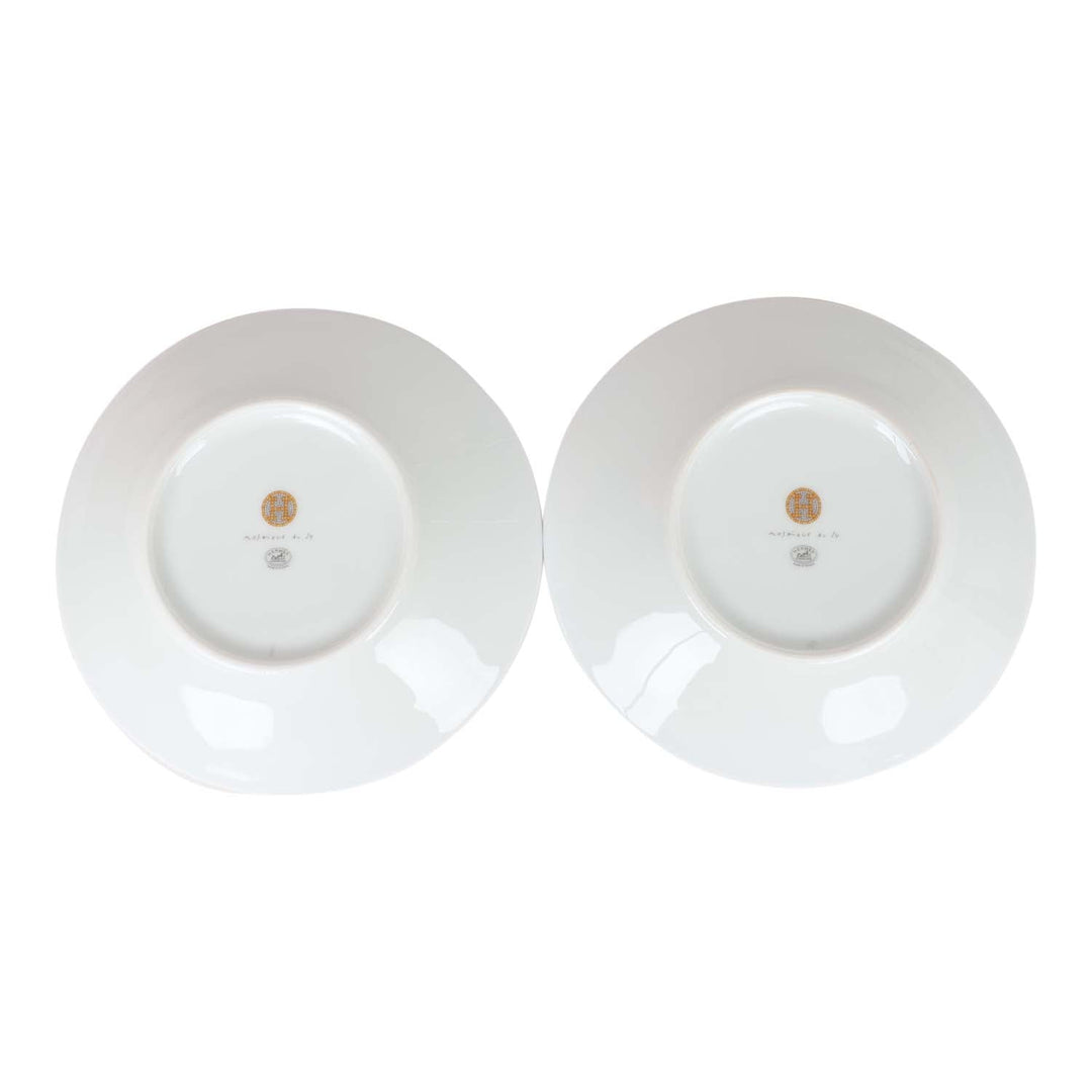 Top quality Hermes "Mosaique Au 24" Gold Porcelain Tea Cup And Saucer Set