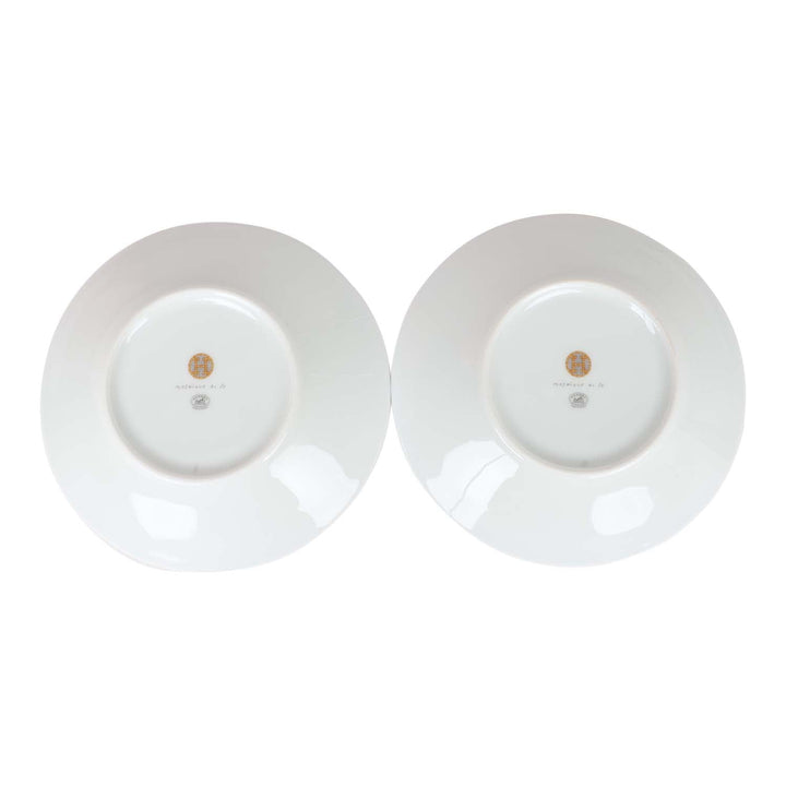 Top quality Hermes "Mosaique Au 24" Gold Porcelain Tea Cup And Saucer Set