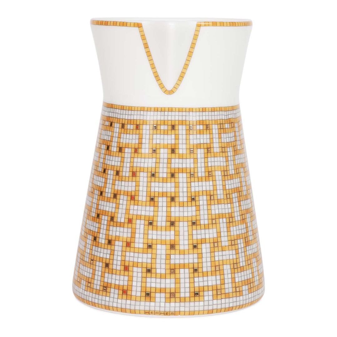 Top quality Hermes "Mosaique Au 24" Gold Creamer