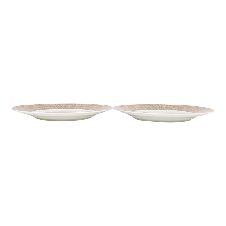 Top quality Hermes "Mosaique Au 24" Gold Dinner Plate Set