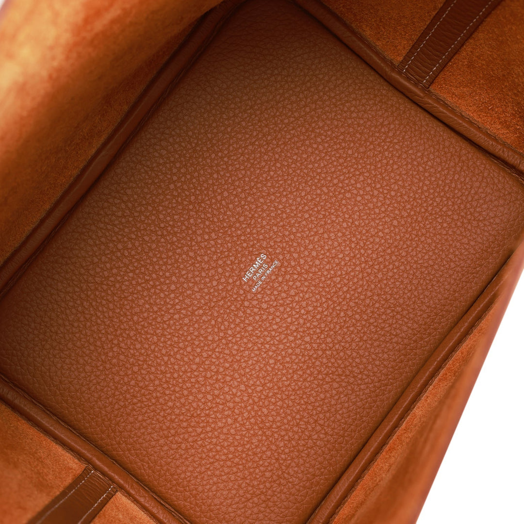 Top quality Hermes Picotin Lock 22 Gold Clemence Palladium Hardware