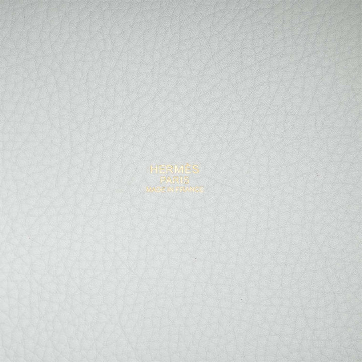 Top quality Hermes Picotin Lock 18 White Clemence Gold Hardware