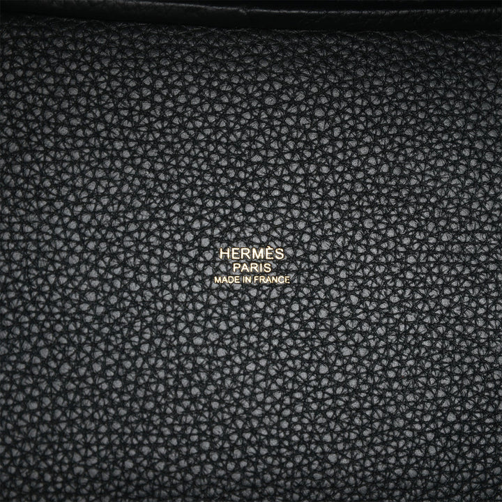 Top quality Hermes Picotin Lock 18 Casaque Vert Cypress, Bleu Nuit and Black Clemence Gold Hardware