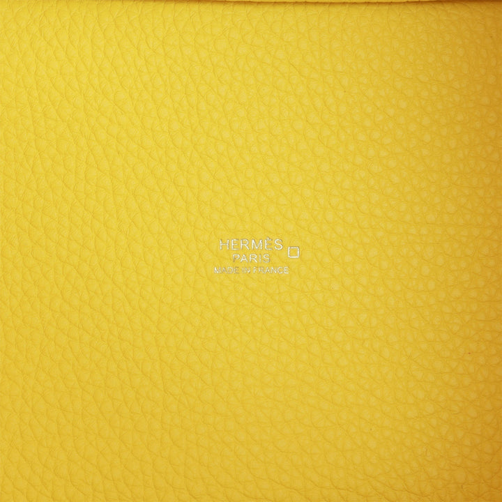 Hermes Picotin Lock 18 Mimosa Matte Alligator and Lime Clemence Touch Palladium Hardware