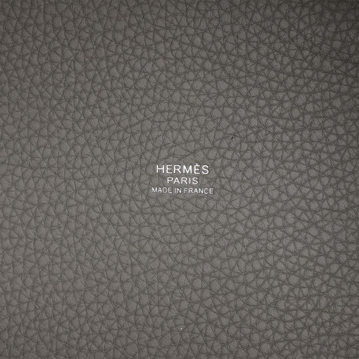 Hermes Picotin Lock 18 Gris Meyer Clemence Palladium Hardware