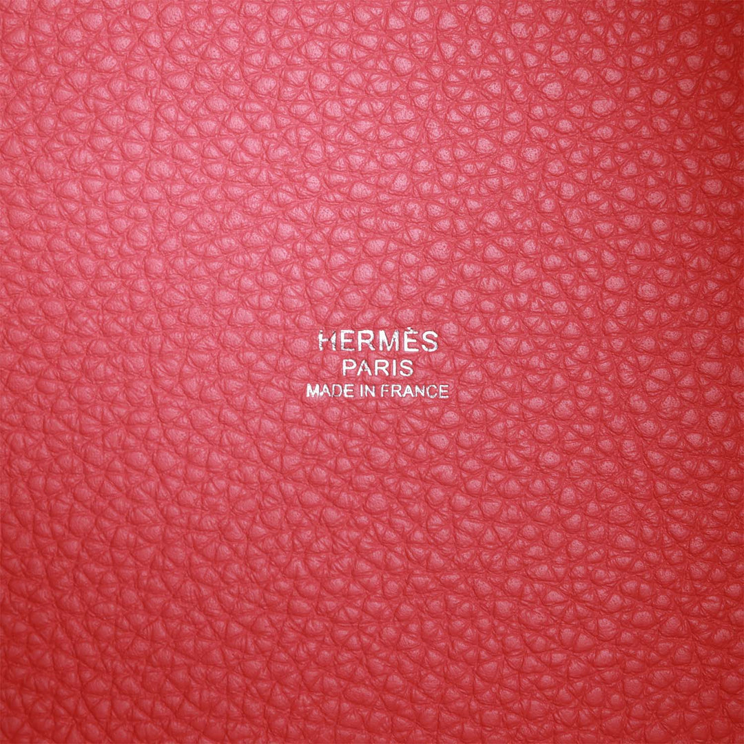 Top quality Hermes Picotin 18 Rose Azalee Clemence Palladium Hardware