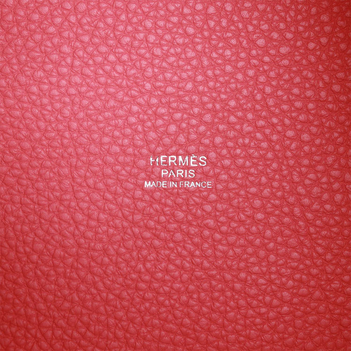 Top quality Hermes Picotin 18 Rose Azalee Clemence Palladium Hardware