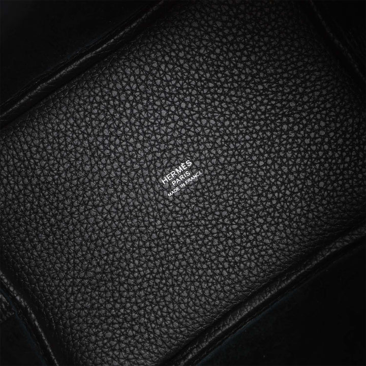 Top quality Hermes Picotin Lock 18 Black Clemence Palladium Hardware