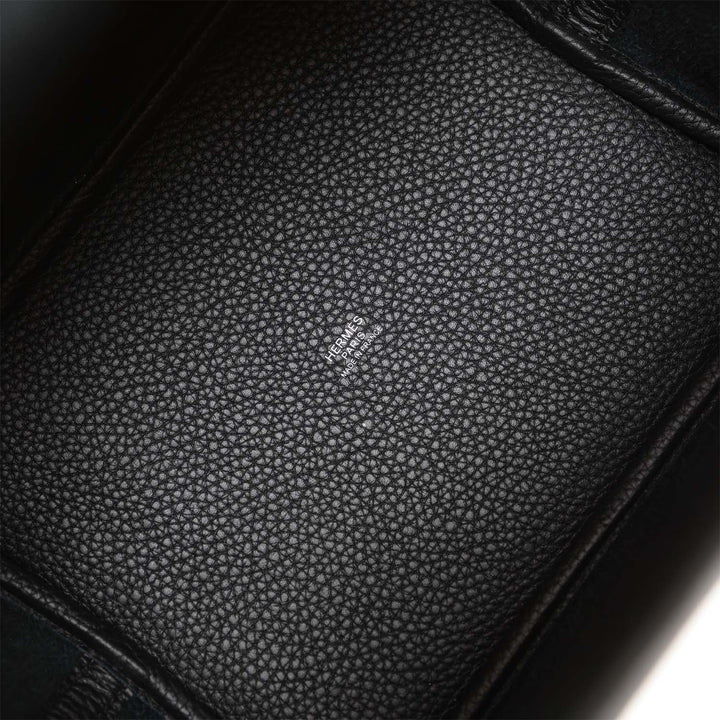 Top quality Hermes Picotin Lock 22 Black Clemence Palladium Hardware