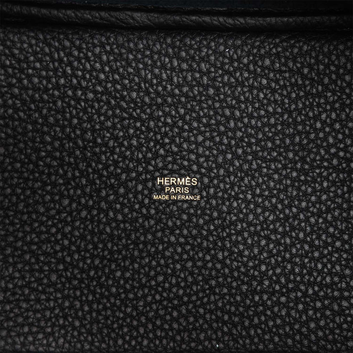Top quality Hermes Picotin Lock 18 Black Clemence Gold Hardware