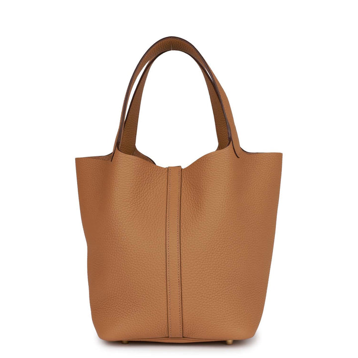 Top quality Hermes Picotin Lock 22 Biscuit Clemence Gold Hardware