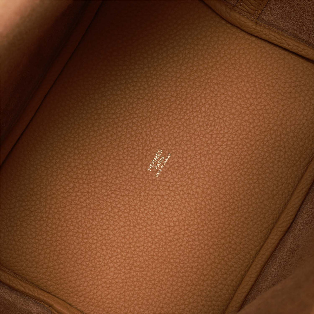 Top quality Hermes Picotin Lock 22 Biscuit Clemence Gold Hardware
