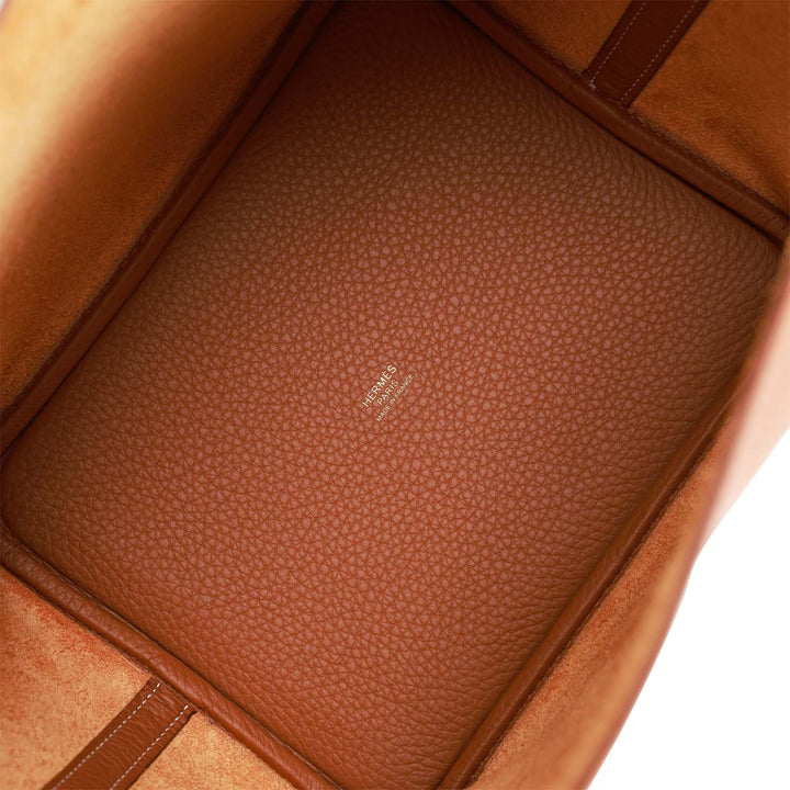 Top quality Hermes Picotin Lock 22 Gold Clemence Gold Hardware