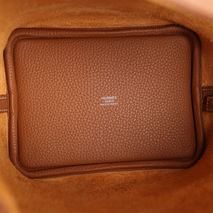 Top quality Hermes Picotin Lock 18 Gold Clemence Palladium Hardware