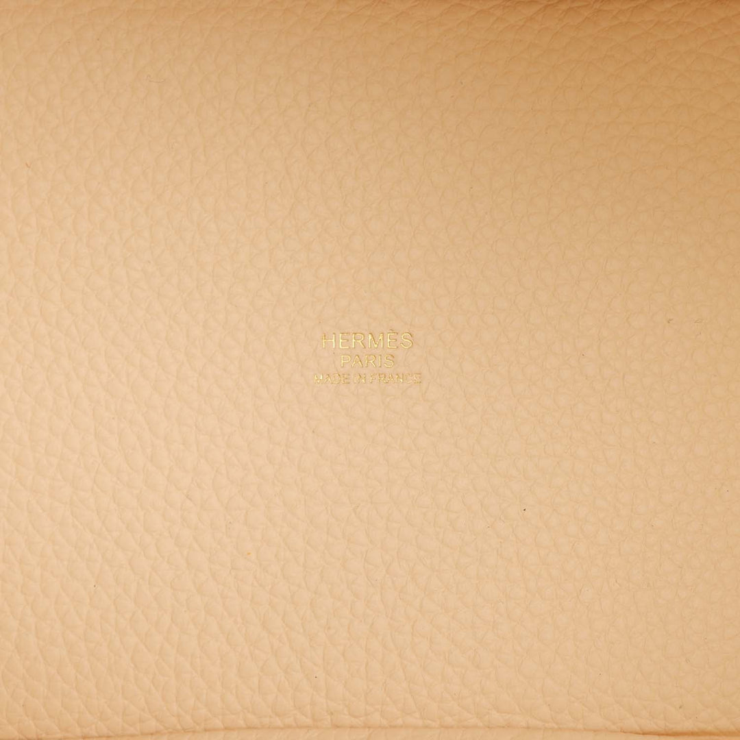 Top quality Hermes Picotin 18 Nata Clemence Gold Hardware